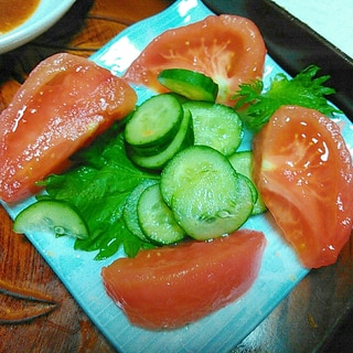 夏野菜サラダ